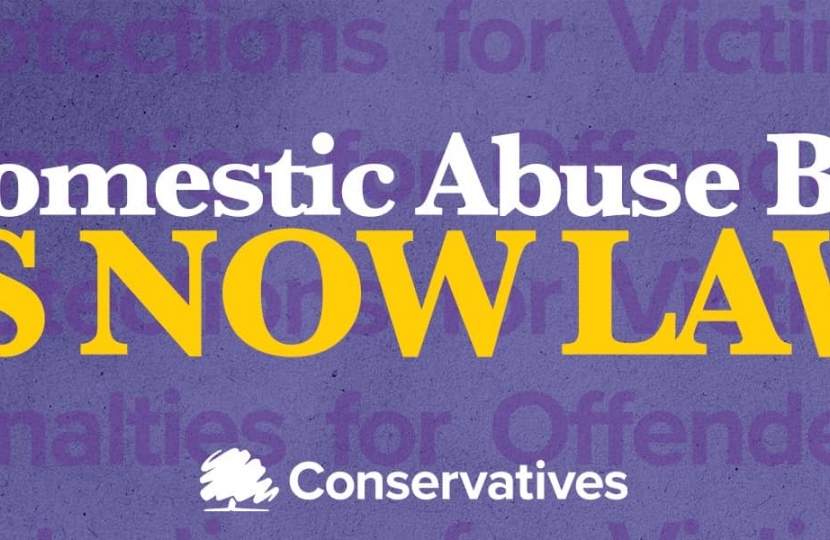 Domestic Abuse Bill Now Law